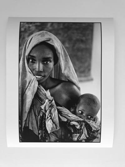 José NICOLAS - Somalienne avec son enfant, 1992 - Photographie 2